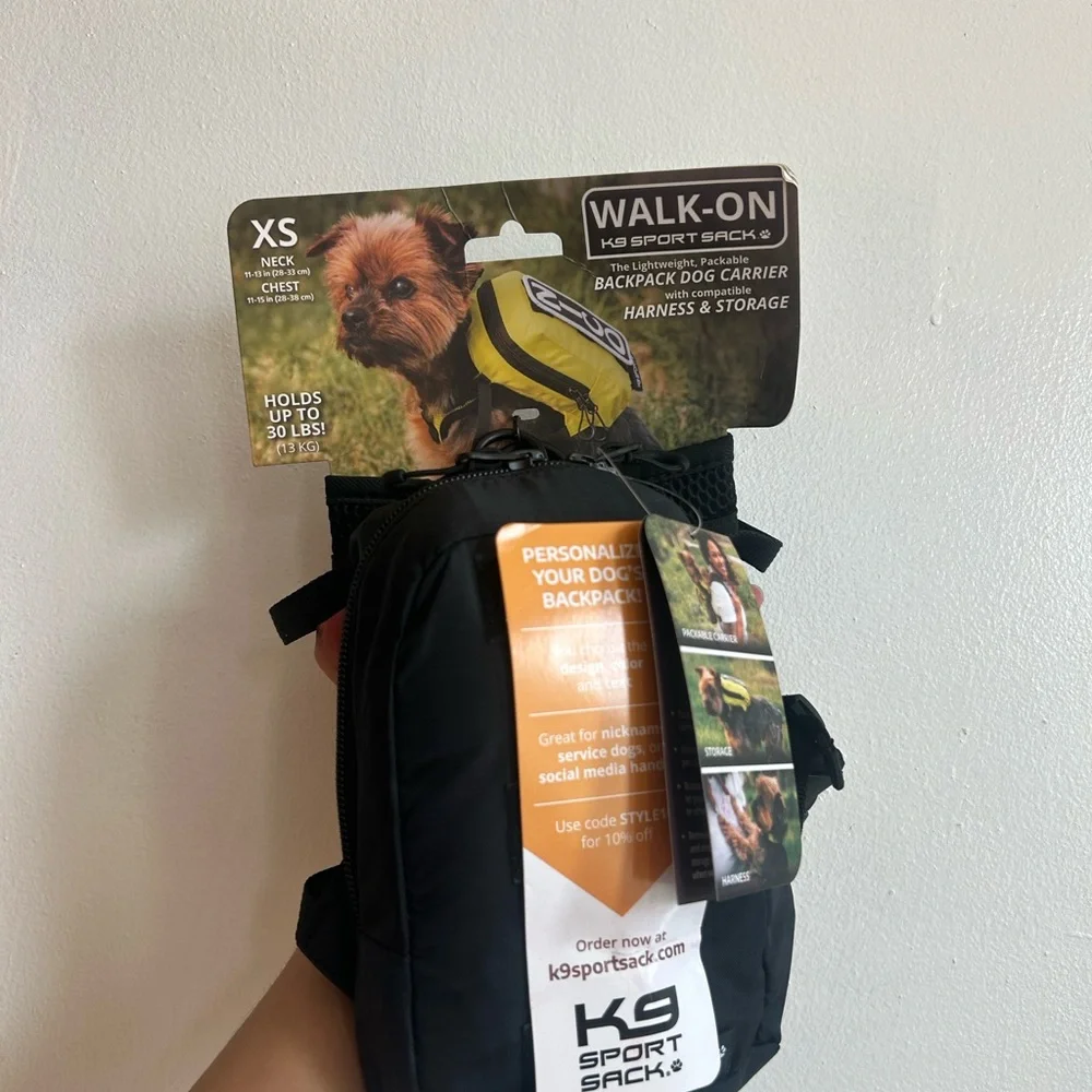 Brand new backpack dog carrier!
